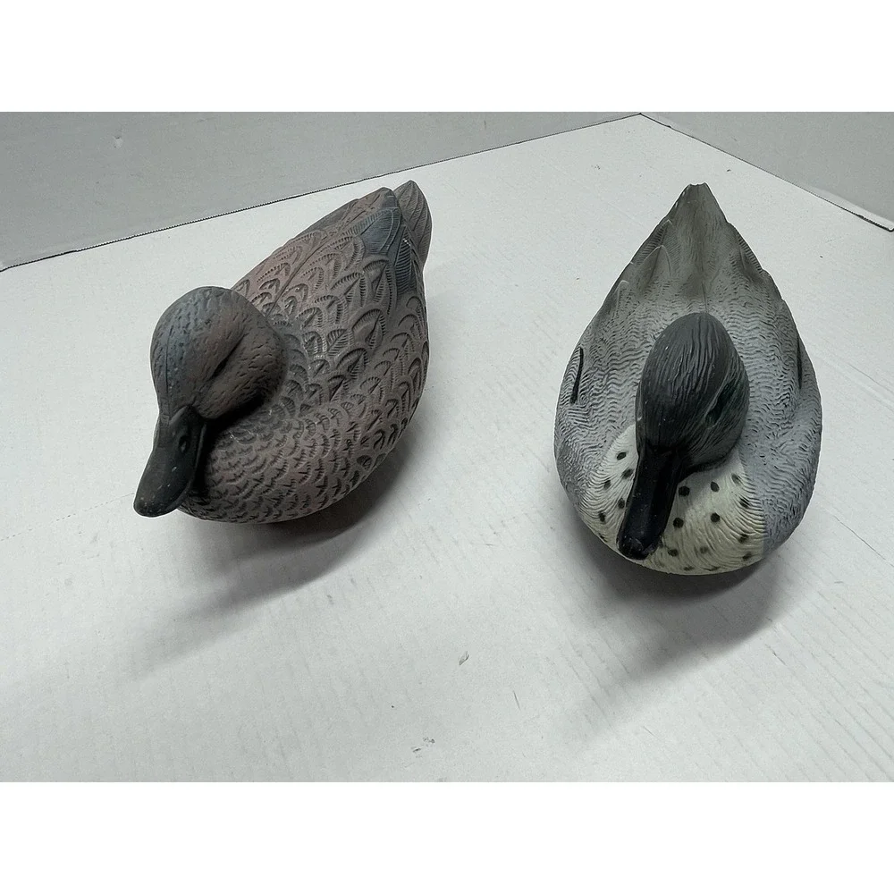 Vintage Lot Of 2 Snap-Lock Decoys Excellent Condition